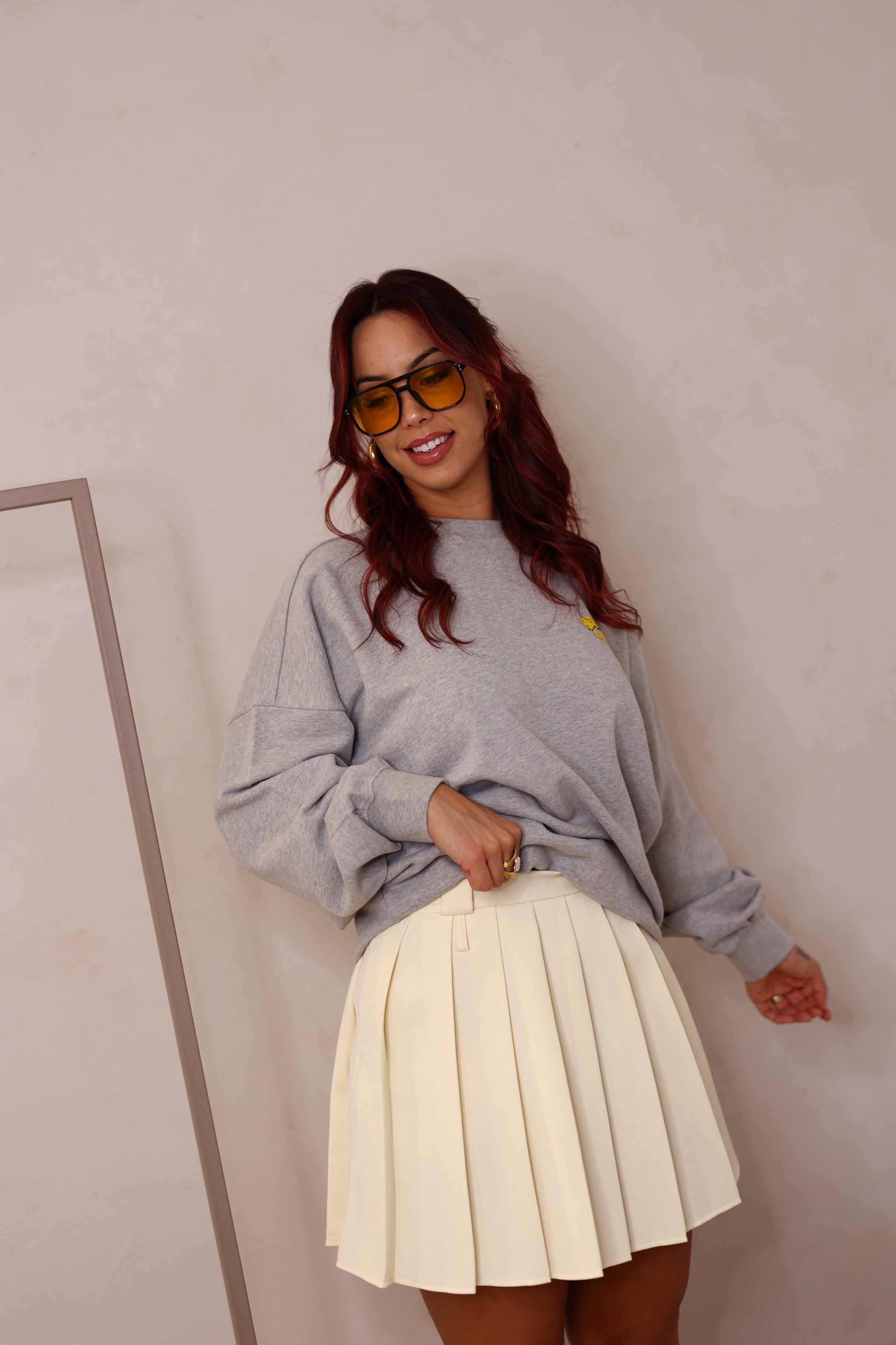 Sweat oversize estampada