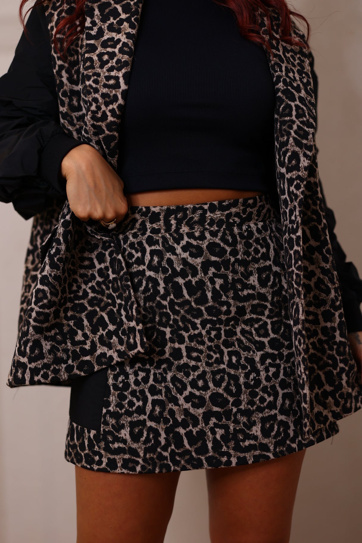 Saia animal print