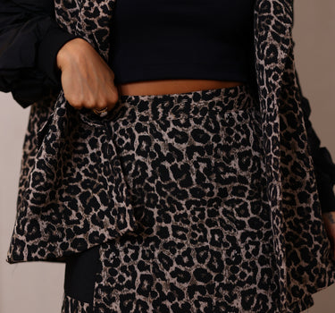 Saia animal print