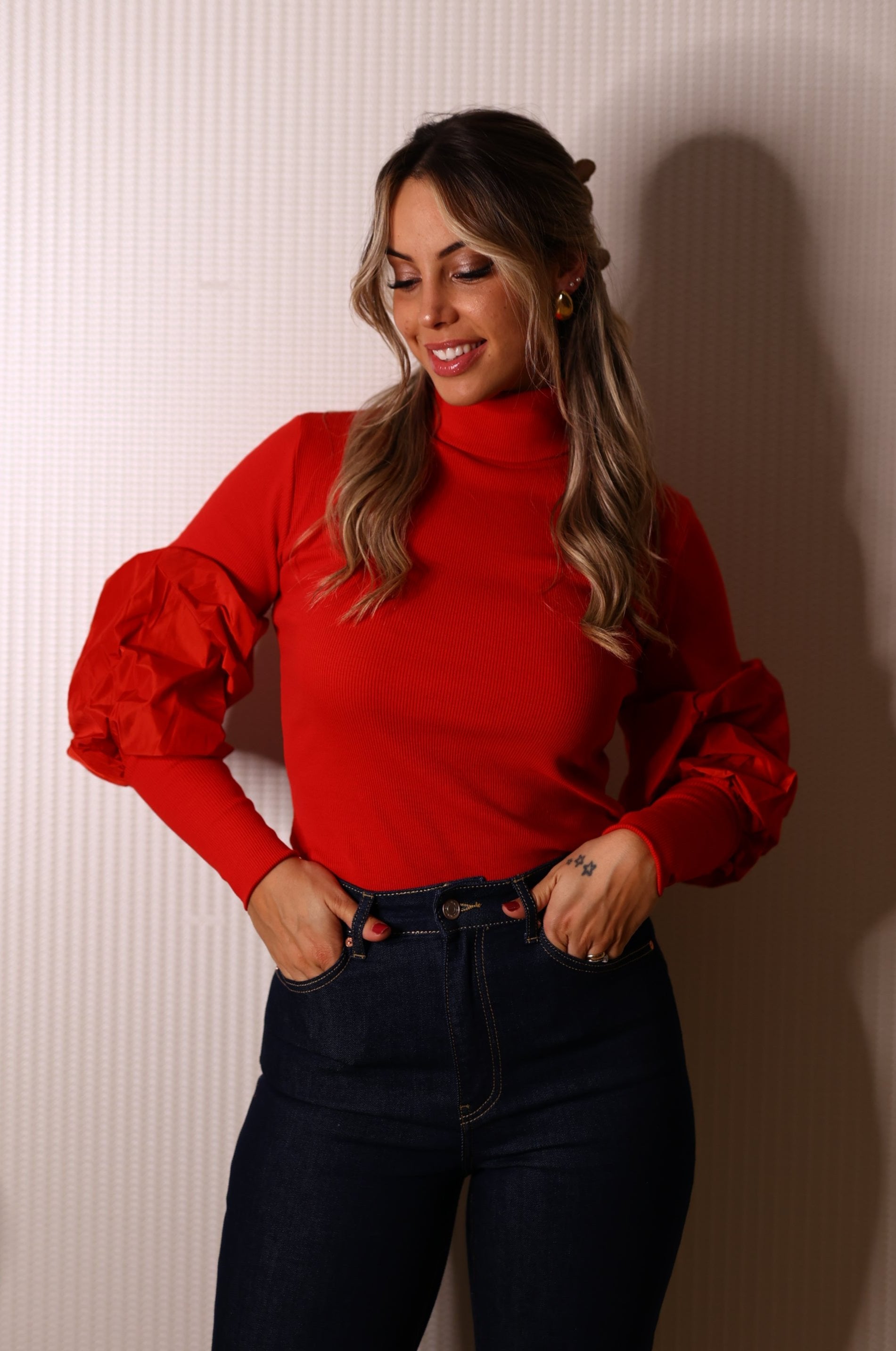 camisola com gola