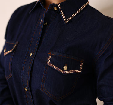 Camisa ganga com brilhos