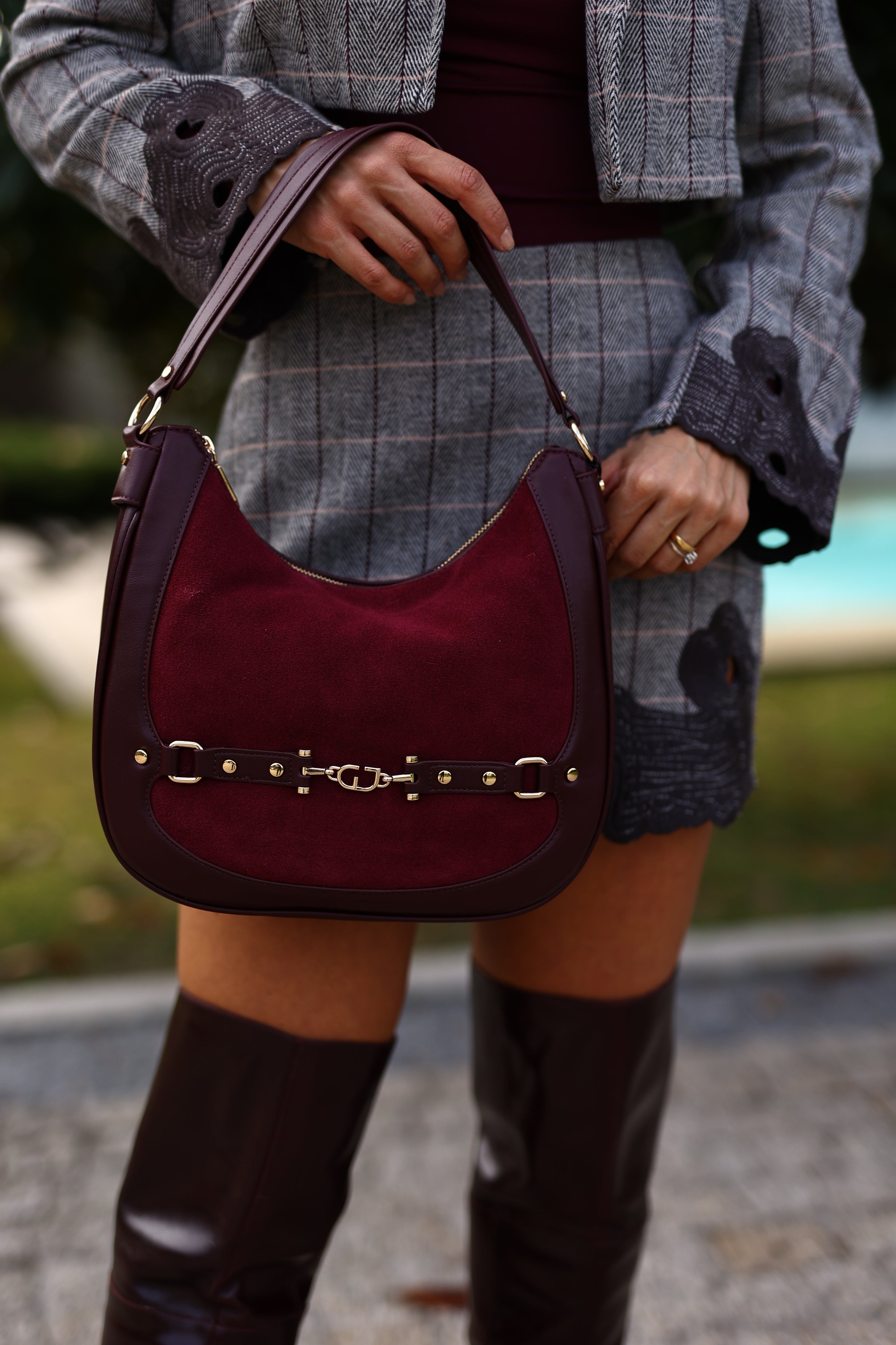 Mala Tiracolo Camurça