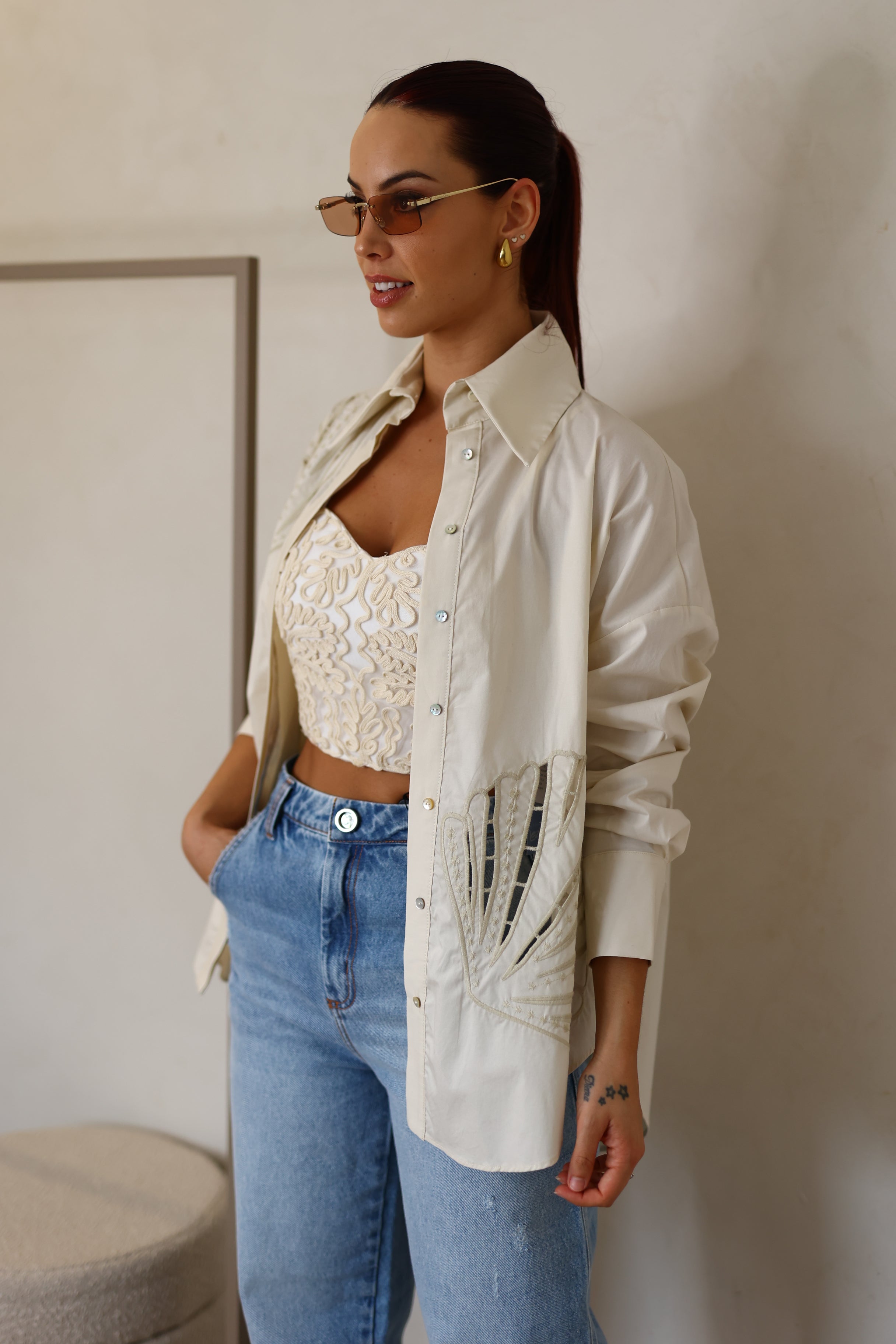 Camisa com Bordado