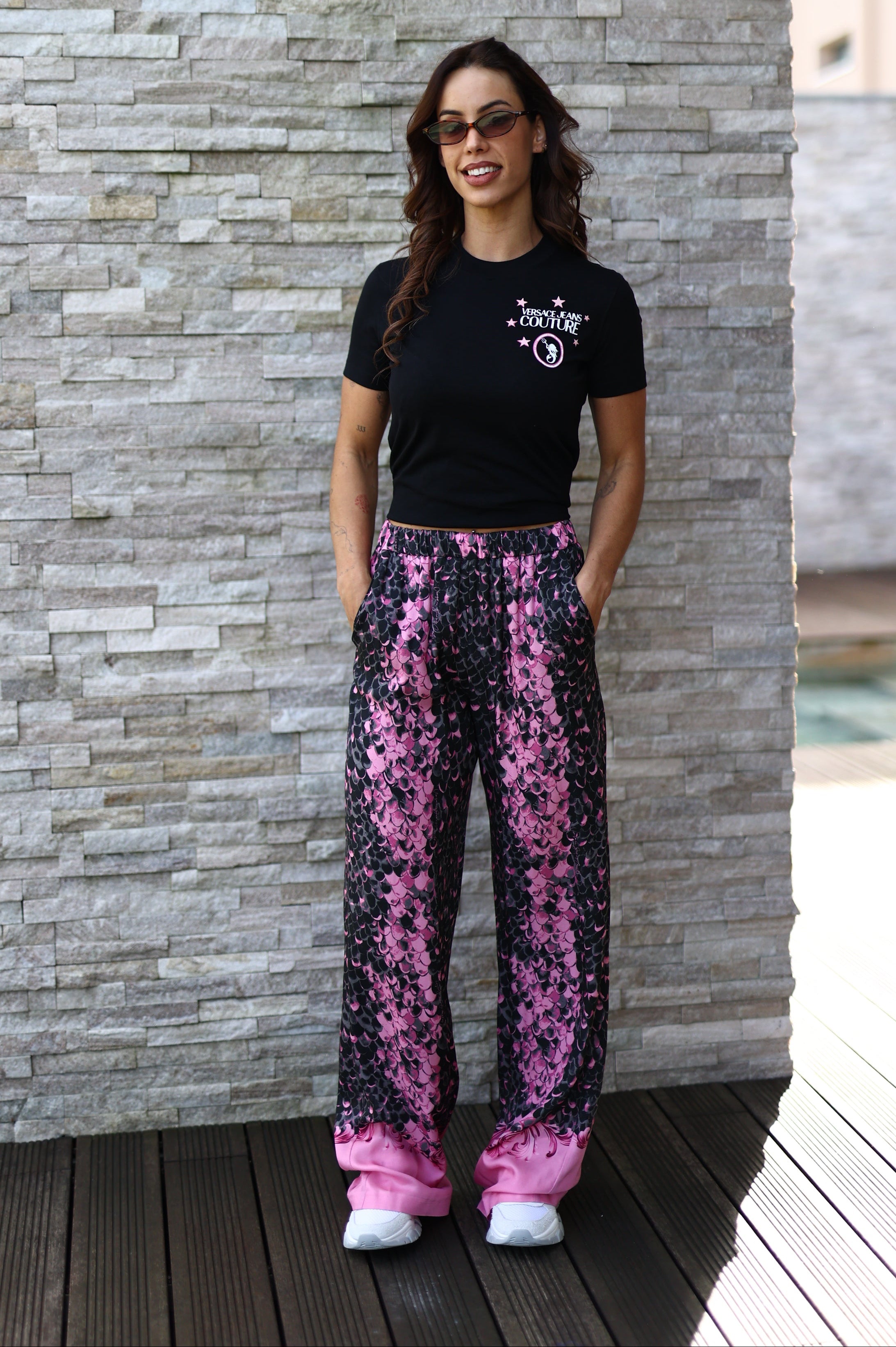 Printed pants