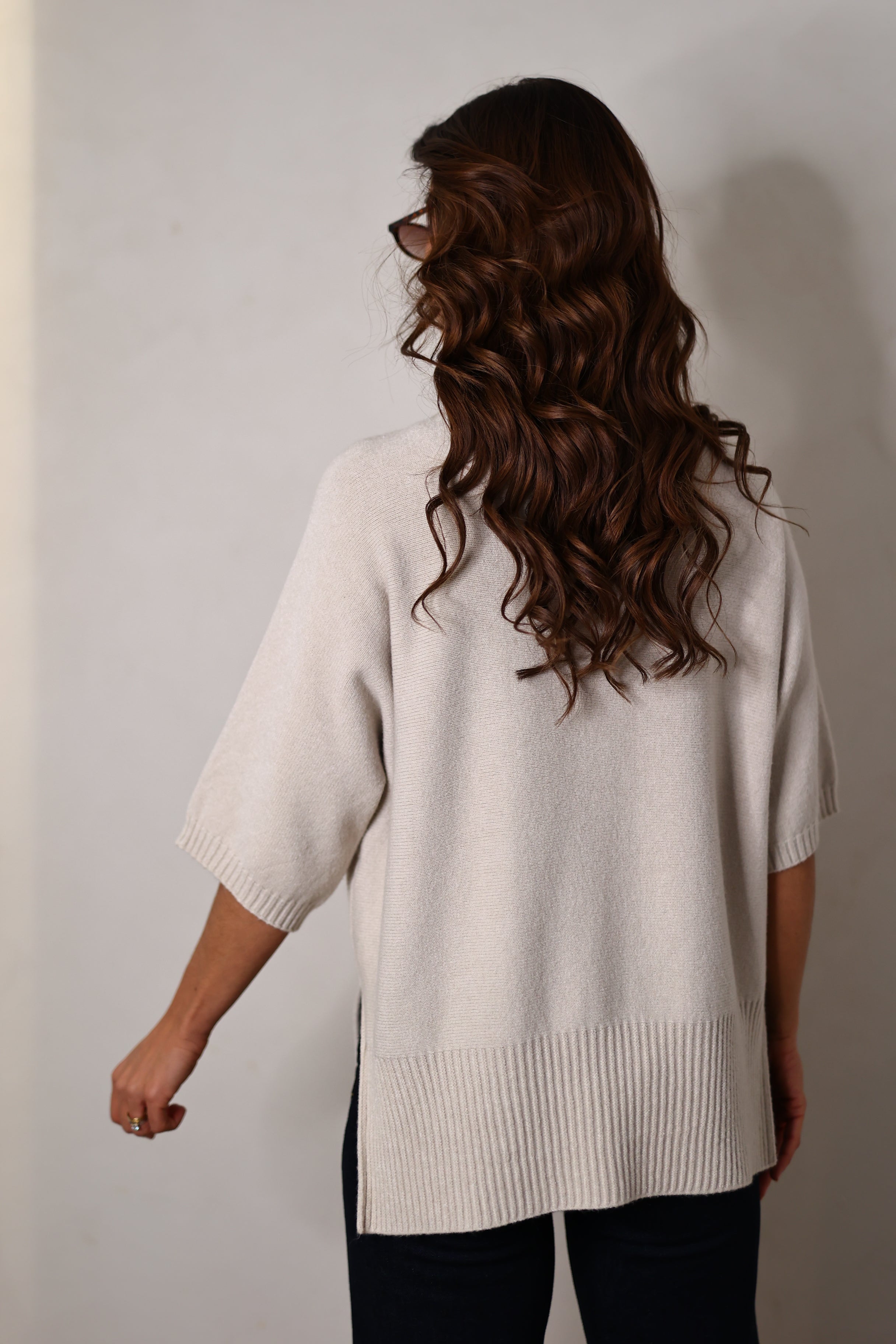 Camisola malha oversize