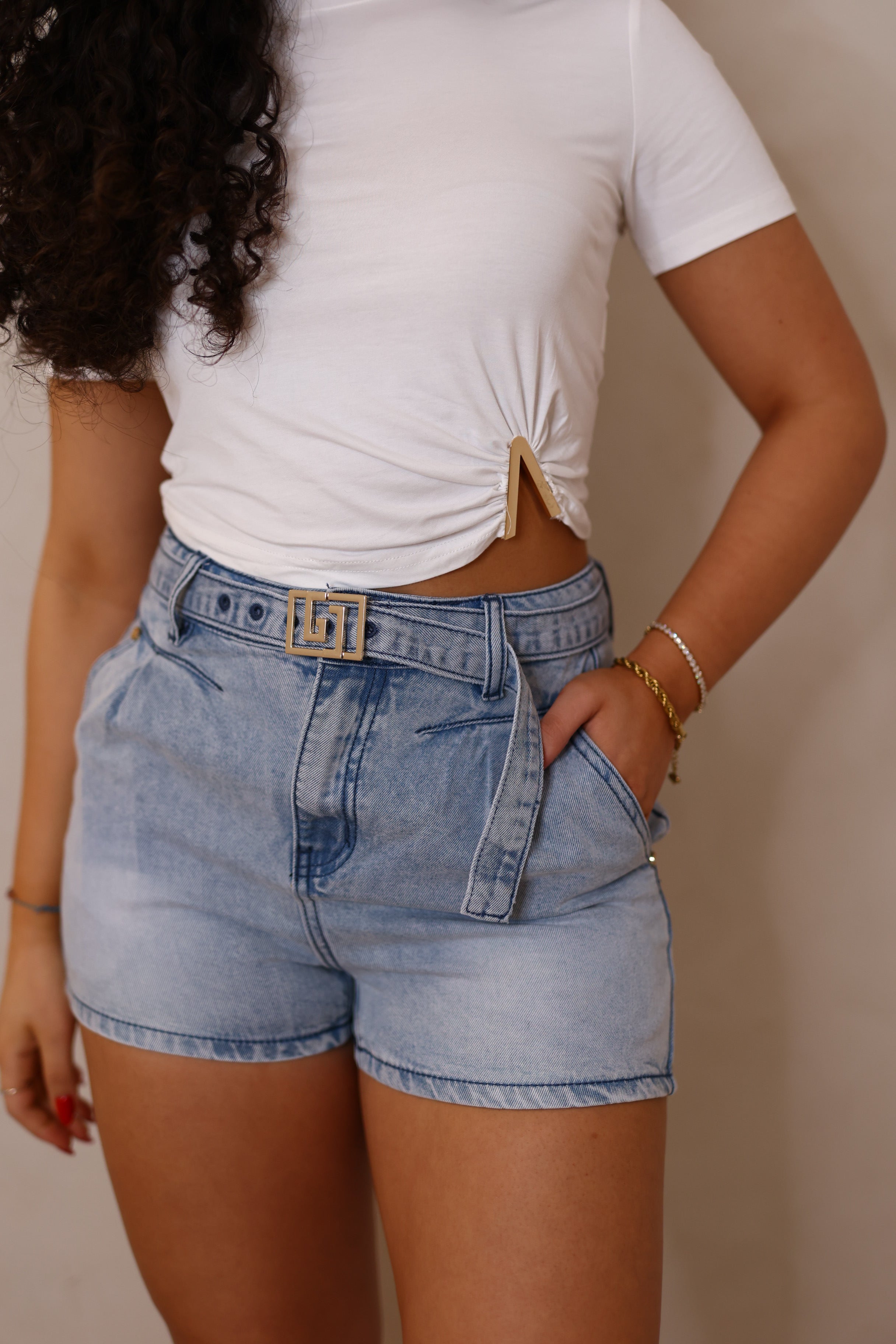 GAUDI denim shorts