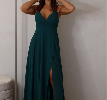 vestido lila