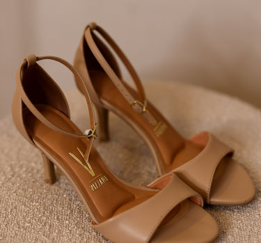 Nude sandals 