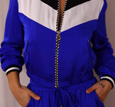 Casaco Bomber Contrastes