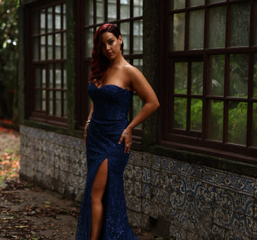 VESTIDO SEREIA EM RENDA