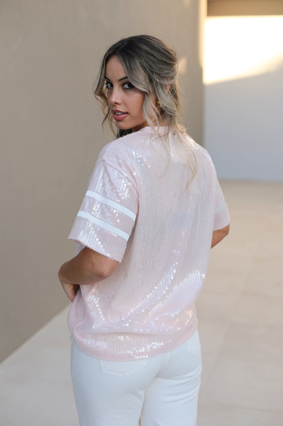 Dixie sequin sweater