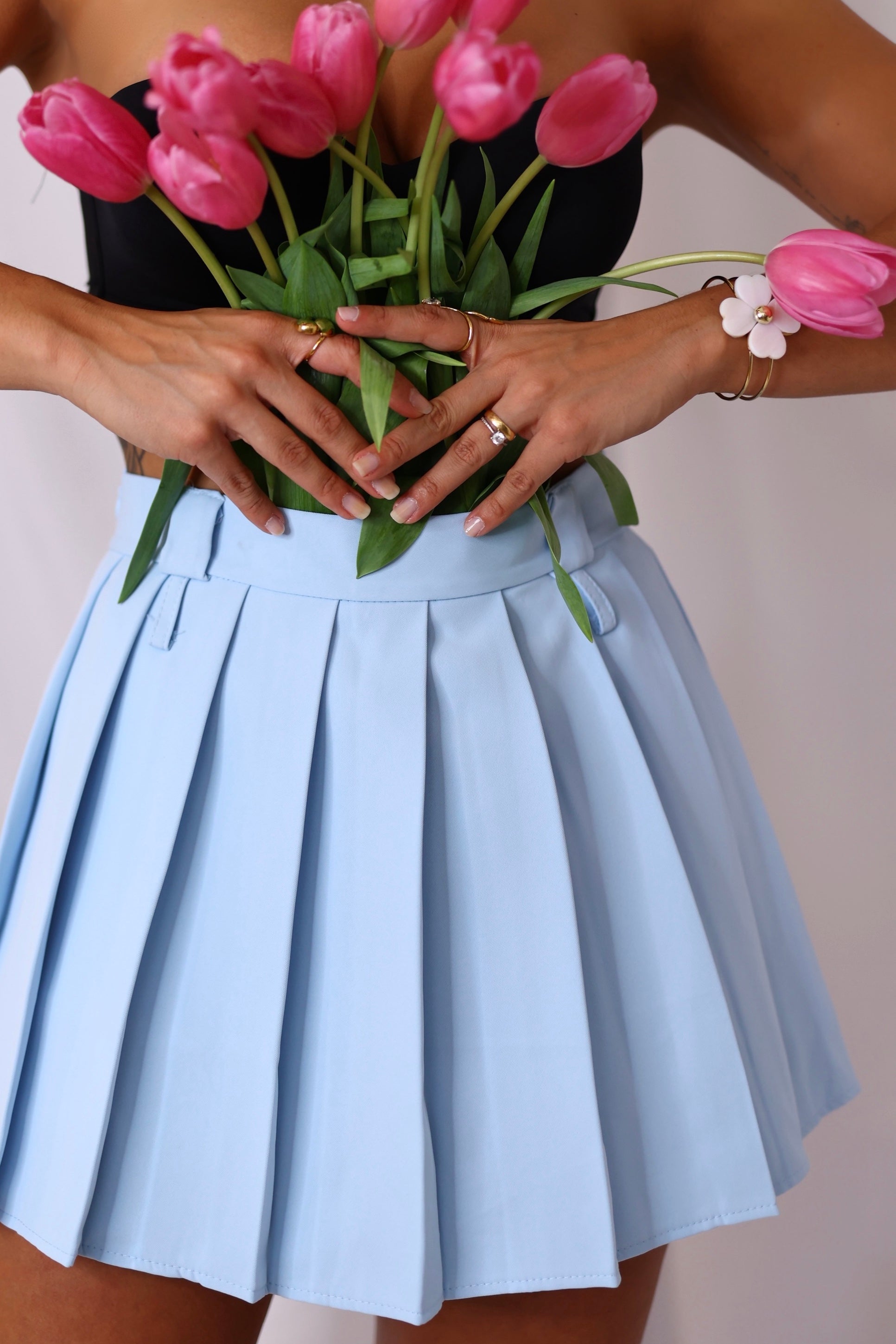 Pleated skirt