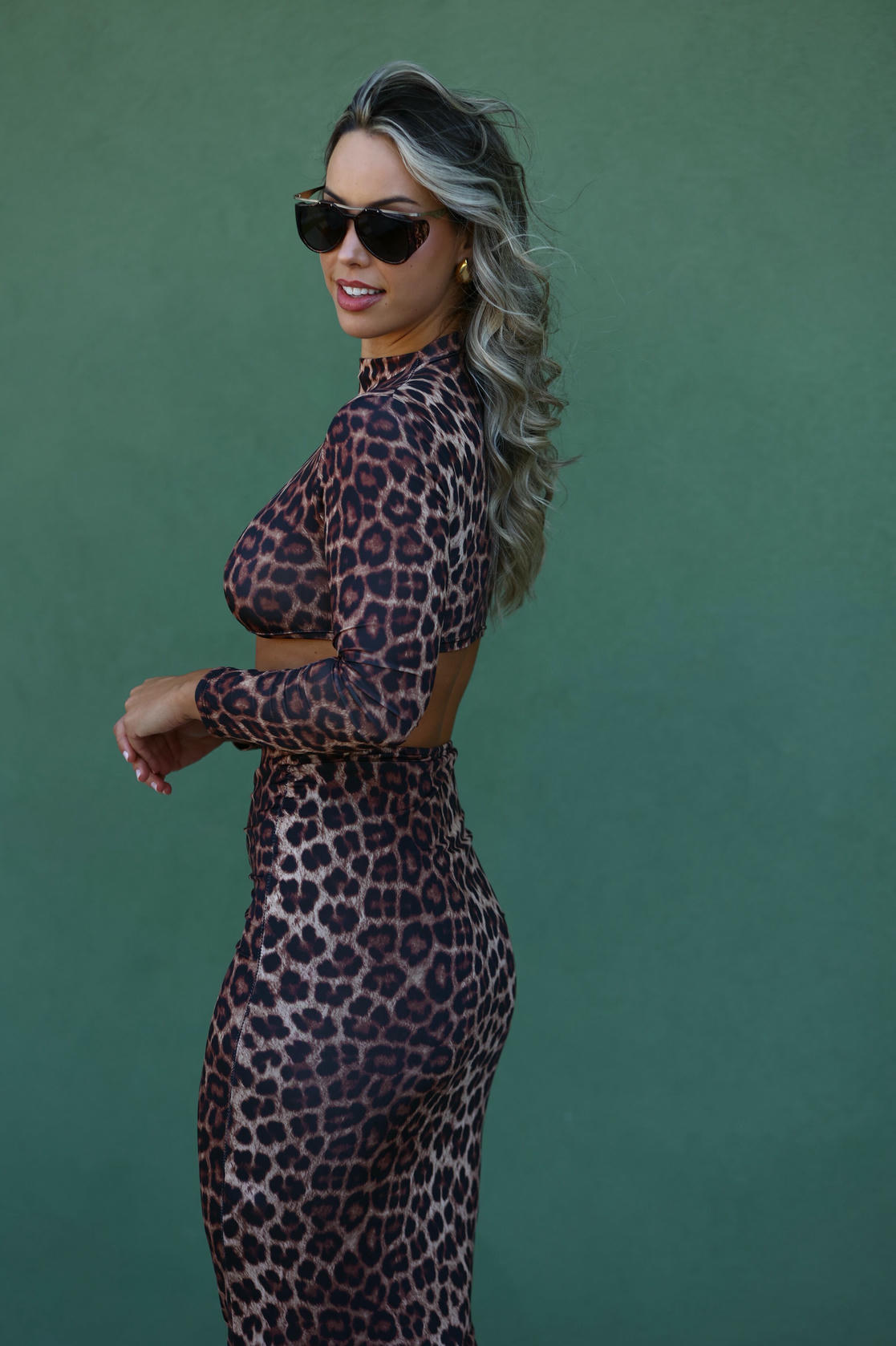 Conjunto animal print