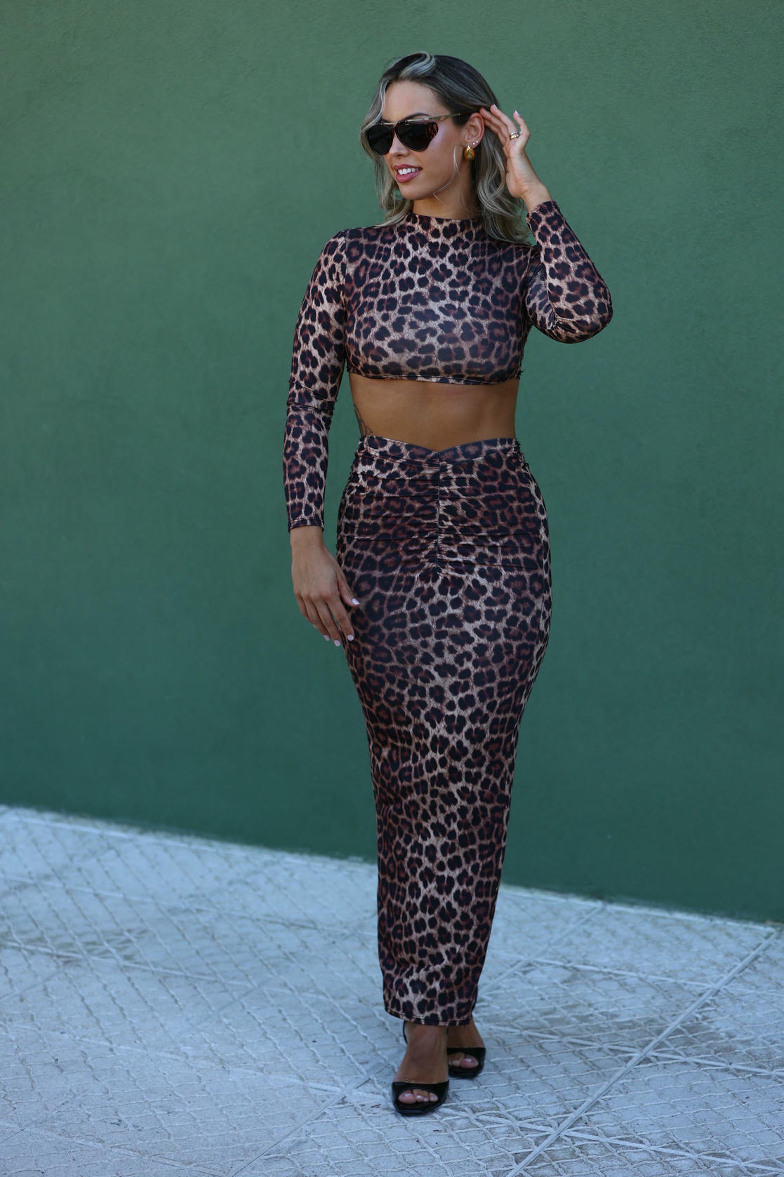 Conjunto animal print