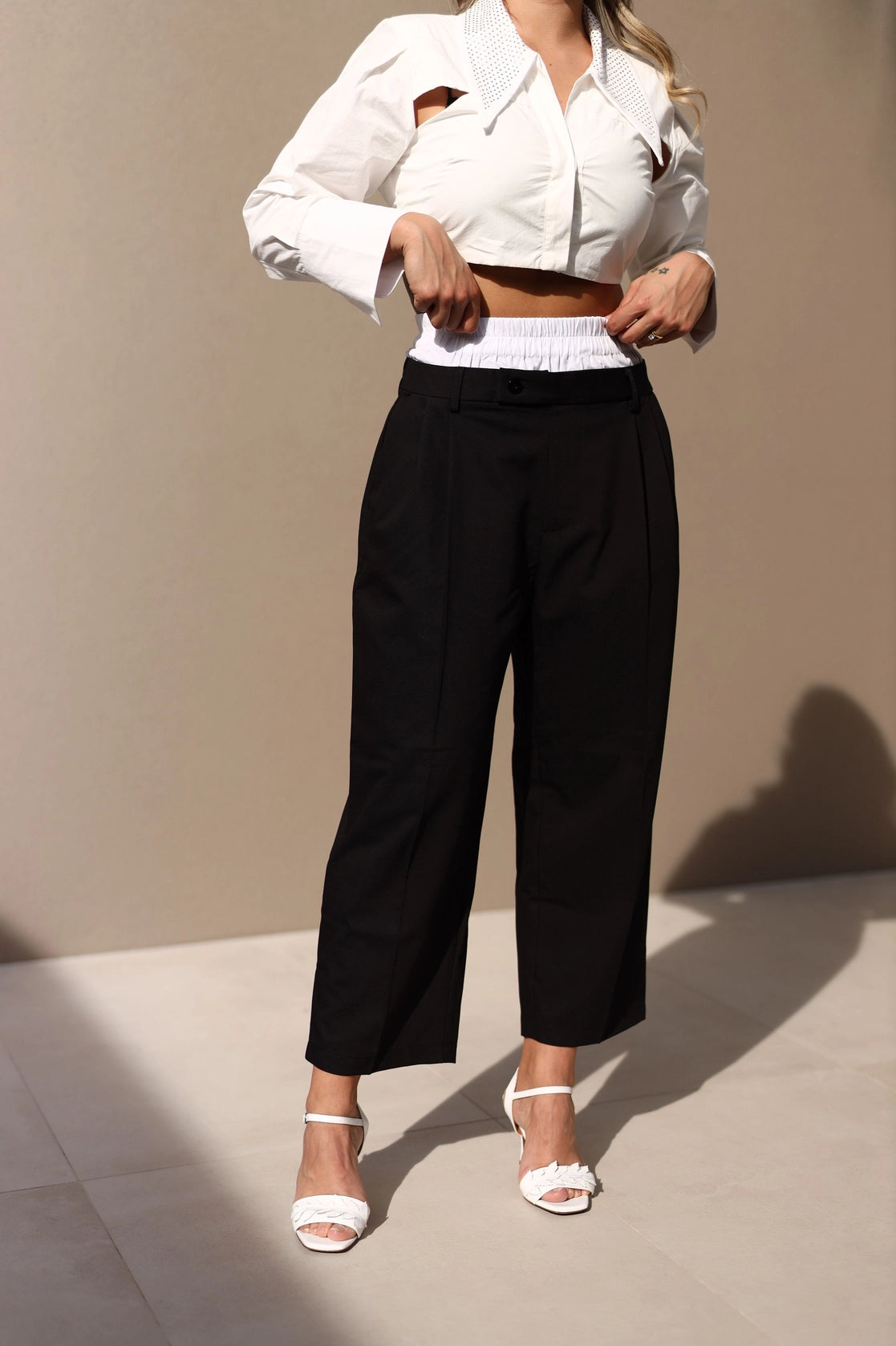 Imperial culotte pants