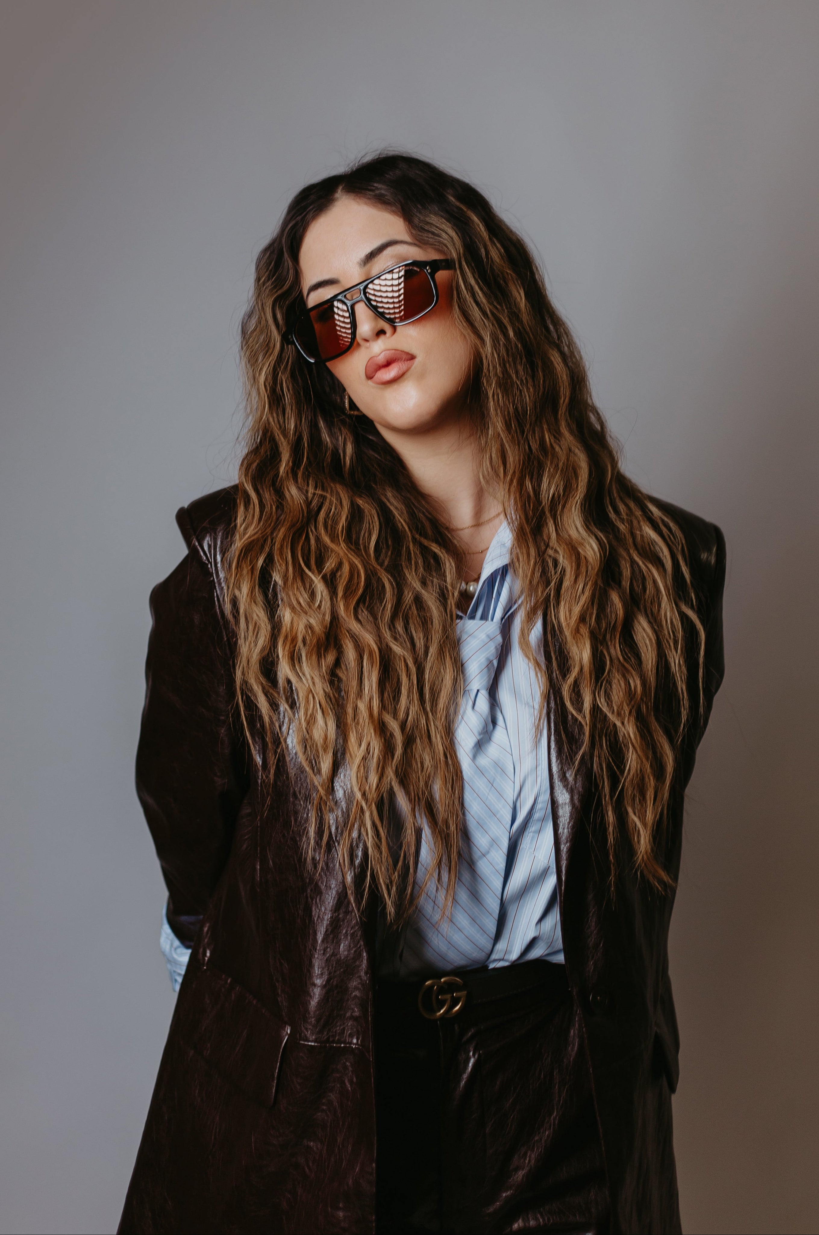 Blazer oversize polipele