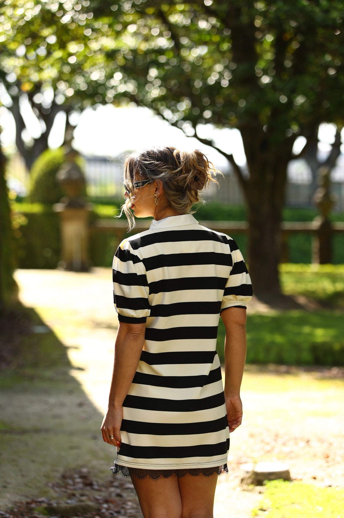 Glory Fashion striped school dress