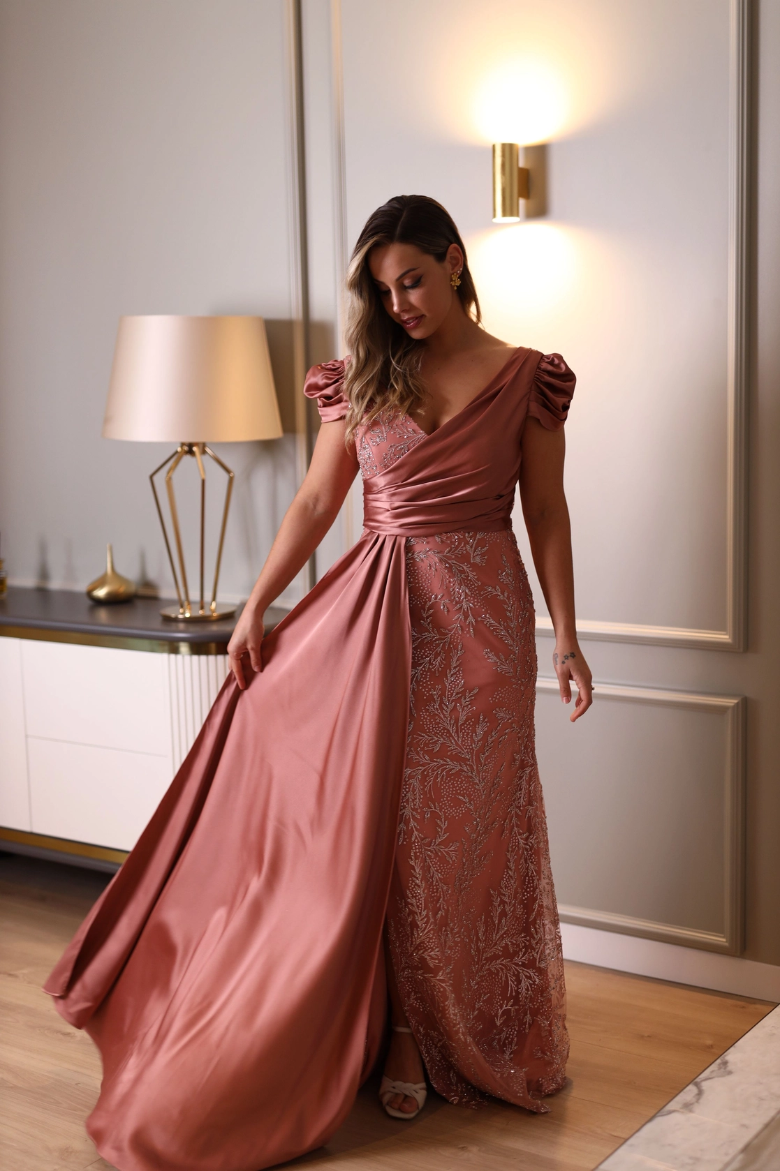 Vestido clássico Susanna Rivieri